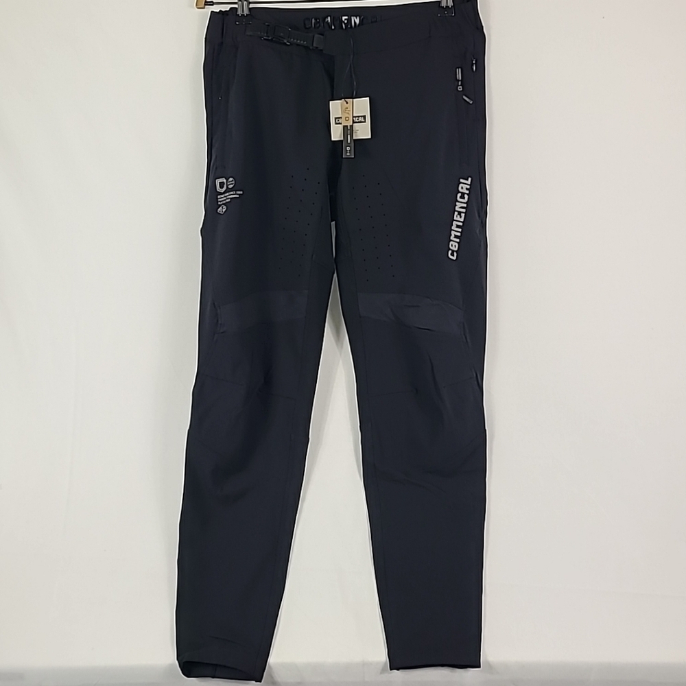 NWT Commencal Men's DH Pants Hardtech Black Sz 24, Inseam 29" Retail $140
